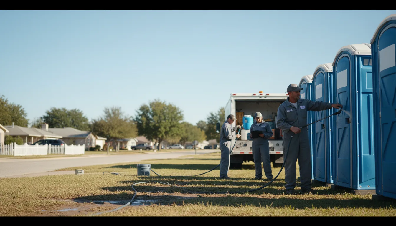 Long-Term Portable Toilet Rental in Queen City, MO near me